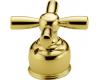 Delta H56PB NeoStyleOld Brilliance Polished Brass Cross Handle