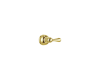 Delta H715PB Brilliance Polished Brass Metal Lever Handle