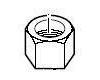 Delta RP12038 Chrome Nut Delta RP12038 Chrome Nut