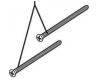 Delta RP12630PN Polished Nickel Escutcheon Trim Screws Delta RP12630PN Polished Nickel Escutcheon Trim Screws