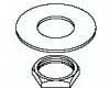Delta RP26855 Nut & Washer for 10"Roman Tub Fixed Rough-In
