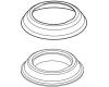 Delta RP51734SS Victorian Stainless Flange & Gasket