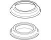 Delta RP51734SS Victorian Stainless Flange & Gasket Delta RP51734SS Victorian Stainless Flange & Gasket