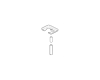 Delta RP51739 Victorian Mounting Hardware Delta RP51739 Victorian Mounting Hardware