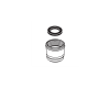 Delta RP62556PN Brilliance Polished Nickel Conical Nut With O-Rings