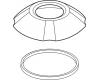 Delta RP61285 Chrome Hand Shower Base And Gasket - Roman Tub