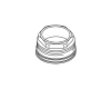 Delta RP71033 Chrome Part - Bonnet Nut