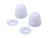 Delta RP73630 White Toilet Bolt Cap (2) and Base (2)