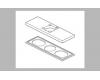 Delta RP78358 Chrome Part - Escutcheon And Gasket - 3 Hole