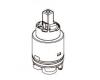 Delta RP78367 Part - 35 Mm Valve With Temp Limit - Short