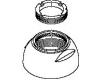 Delta RP16399 Chrome Cap Assembly with Adj Ring Delta RP16399 Chrome Cap Assembly with Adj Ring