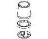 Delta RP32544BS Waterfall Pull-Outs Biscuit Sleeve, Base, & Gasket