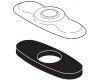 Delta RP51346RB Lahara Oil-Rubbed Bronze 538 Single Handle Lavatory Escutcheon with Gasket Delta RP51346RB Lahara Oil-Rubbed Bronze 538 Single Handle Lavatory Escutcheon with Gasket