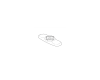 Delta RP51346SS Lahara Stainless 538 Single Handle Lavatory Escutcheon with Gasket Delta RP51346SS Lahara Stainless 538 Single Handle Lavatory Escutcheon with Gasket