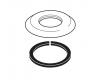 Delta RP51628PT Lahara Aged Pewter Roman Tub Handle Escutcheon Delta RP51628PT Lahara Aged Pewter Roman Tub Handle Escutcheon