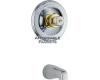 Delta Innovations T14130-CBLHP Chrome/Brass Tub/Shower Faucet