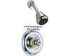 Delta Botanical-Azalea T14280-CBLHP Chrome/Brass Tub/Shower Faucet
