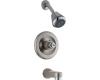 Delta Innovations T14430-NCLHP Pearl Nickel/Chrome Tub/Shower Faucet