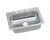 Elkay CR25224 Stainless Steel Single Bowl Top Mount Kitchen Sink