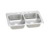 Elkay CR33224 Stainless Steel Double Bowl Top Mount Kitchen Sink Elkay CR33224 Stainless Steel Double Bowl Top Mount Kitchen Sink