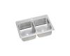Elkay CR43221 Stainless Steel Double Bowl Top Mount Kitchen Sink