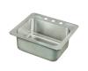 Elkay DCR2522103 Stainless Steel Single Bowl Top Mount Kitchen Sink