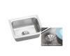 Elkay DLFR251910PD Stainless Steel Single Bowl Top Mount Kitchen Sink Kit
