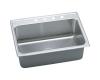 Elkay DLR3122123 Stainless Steel Single Bowl Top Mount Kitchen Sink