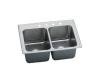 Elkay DLR3322104 Stainless Steel Double Bowl Top Mount Kitchen Sink Elkay DLR3322104 Stainless Steel Double Bowl Top Mount Kitchen Sink