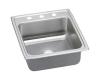 Elkay DLRQ2022102 Stainless Steel Single Bowl Top Mount Kitchen Sink