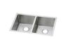 Elkay EFU311810 Stainless Steel Double Bowl Undermount Kitchen Sink