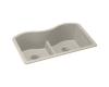 Elkay ELGULB3322BQ0 Bisque Granite Double Bowl Undermount Kitchen Sink