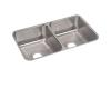 Elkay ELUH3118 Stainless Steel Double Bowl Undermount Kitchen Sink