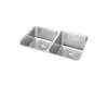 Elkay ELUH3120LPD Stainless Steel Double Bowl Undermount Kitchen Sink Kit