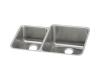 Elkay ELUH3121L Stainless Steel Double Bowl Undermount Kitchen Sink