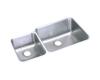 Elkay ELUH3520L Stainless Steel Double Bowl Undermount Kitchen Sink