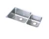 Elkay ELUH3520R Stainless Steel Double Bowl Undermount Kitchen Sink