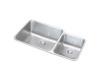 Elkay ELUH3520RDBG Stainless Steel Double Bowl Undermount Kitchen Sink Kit