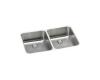 Elkay ELUHAD311850PD Stainless Steel Double Bowl Undermount Kitchen Sink Kit