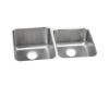 Elkay ELUHAD312045R Stainless Steel Double Bowl Undermount Kitchen Sink