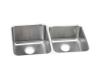 Elkay ELUHAD312055R Stainless Steel Double Bowl Undermount Kitchen Sink