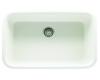 Franke OAK110WH Oceania White Single Bowl Undermount Fireclay Sink