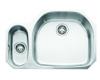 Franke PCX16009LH Prestige Stainless Dual Bowl Undermount Sink