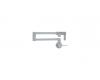 Franke PF3180 Ambient Satin Nickel Wall Mount Pot Filler Faucet