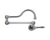 Franke PF7070A Manor House Polished Nickel Wall Mount Pot Filler Faucet