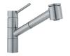 Franke FF-2080 Twin Satin Nickel Single Handle Pull Out Kitchen Faucet