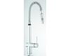 Franke FF2100 Oxygen Flex Chrome Single Handle Pull Down Kitchen Faucet