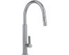 Franke FF2780 Evos Satin Nickel Single Handle Pull Down Kitchen Faucet