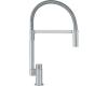 Franke FF2980 Manhattan Satin Nickel Single Handle Pull Down Kitchen Faucet