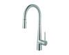 Franke FF3450 Stainless Steel Single Handle Pull Down Kitchen Faucet